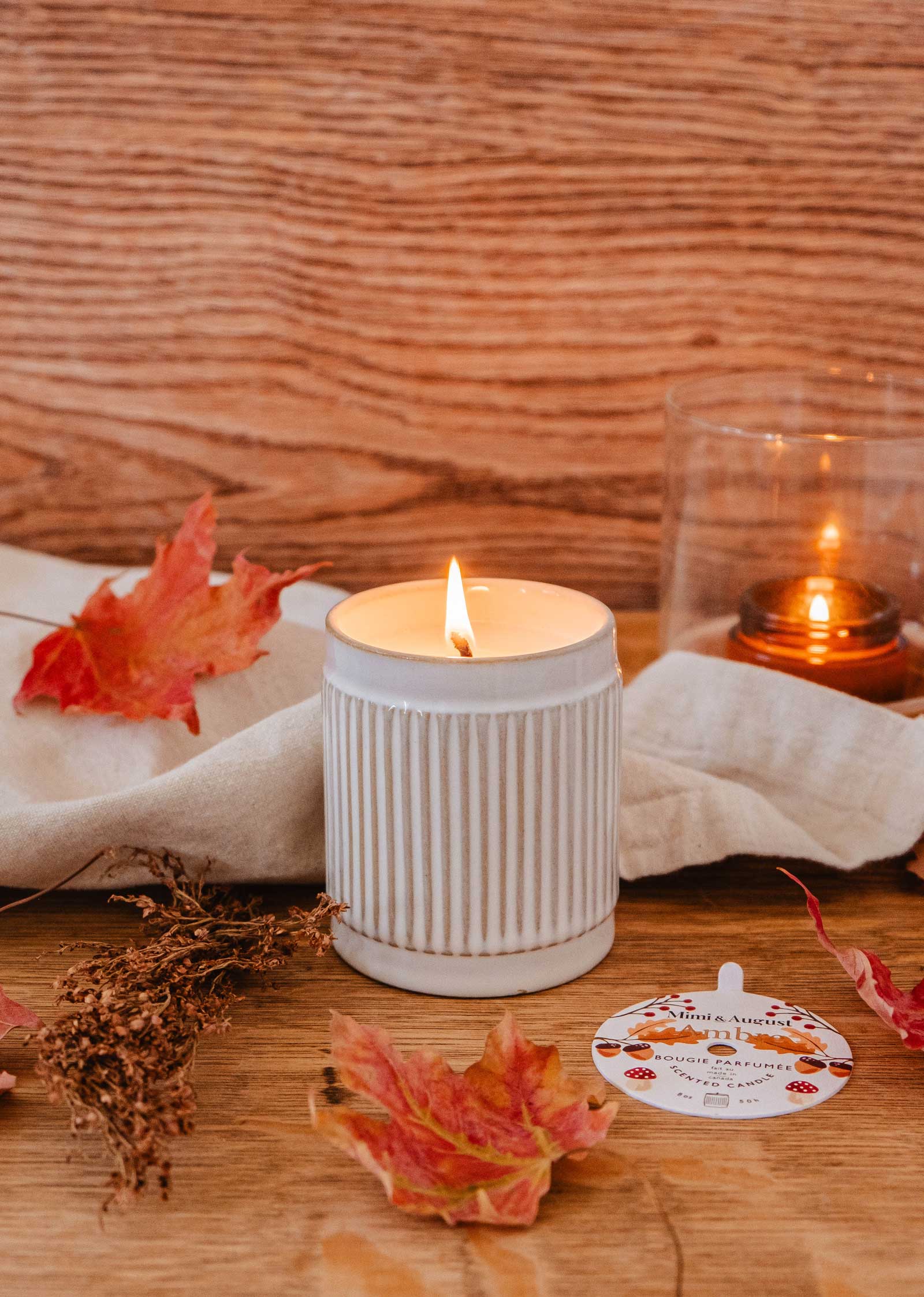 Ambre - Reusable Candle