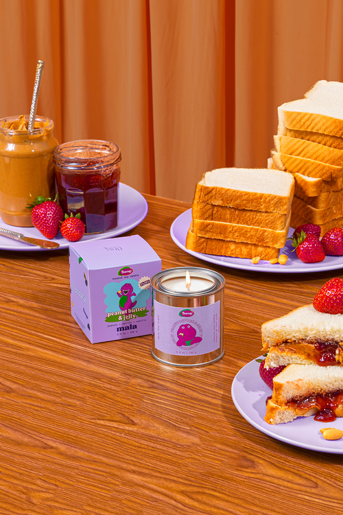 Barney x Mala: PB & Jelly | Peanuts + Strawberry + Vanilla