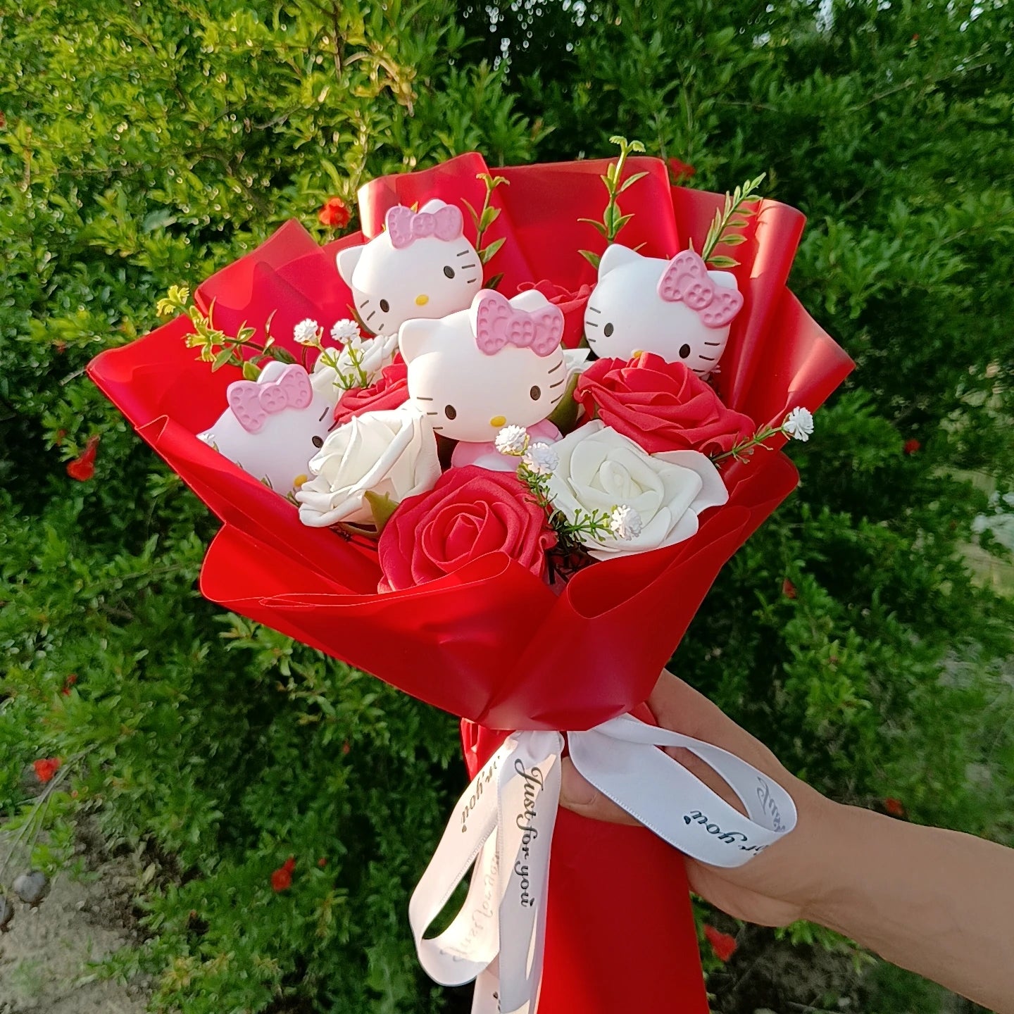 Kawaii Hello Kitty Bouquet #9-30cm