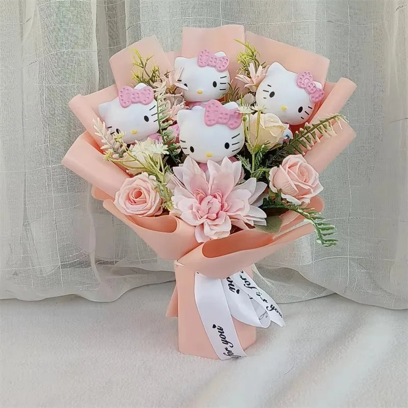 Kawaii Hello Kitty Bouquet #5-30cm