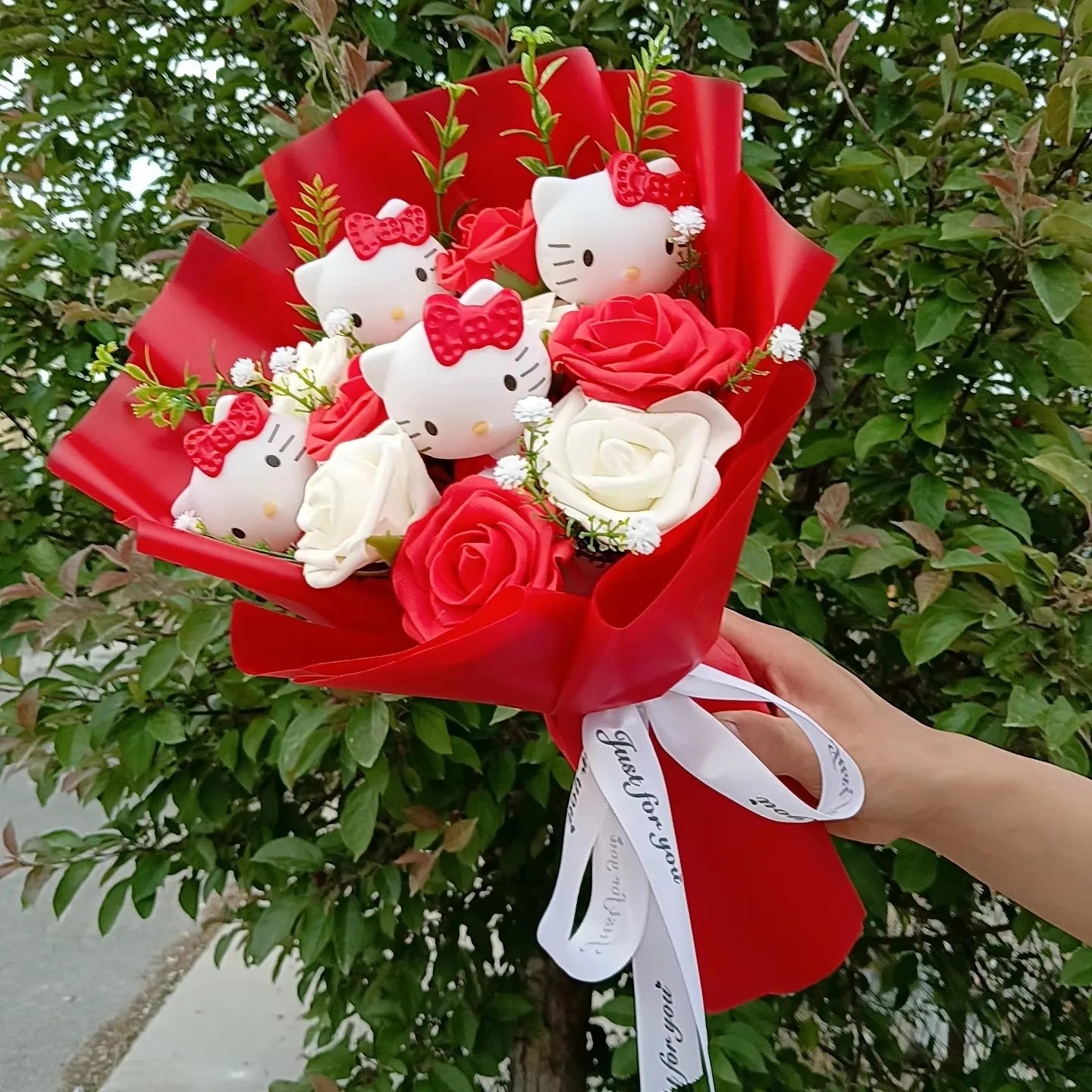 Kawaii Hello Kitty Bouquet #4-30cm