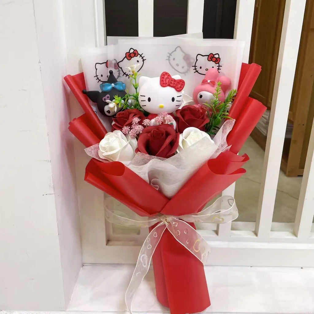 Kawaii Hello Kitty Bouquet #44-35cm