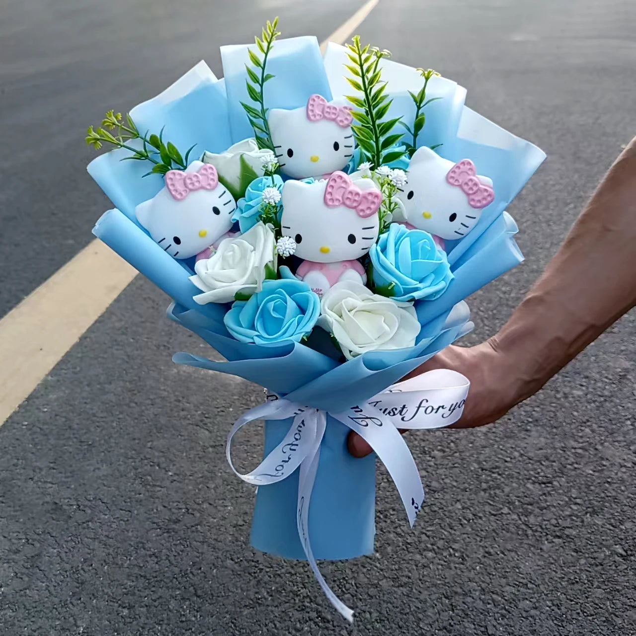 Kawaii Hello Kitty Bouquet #7-30cm