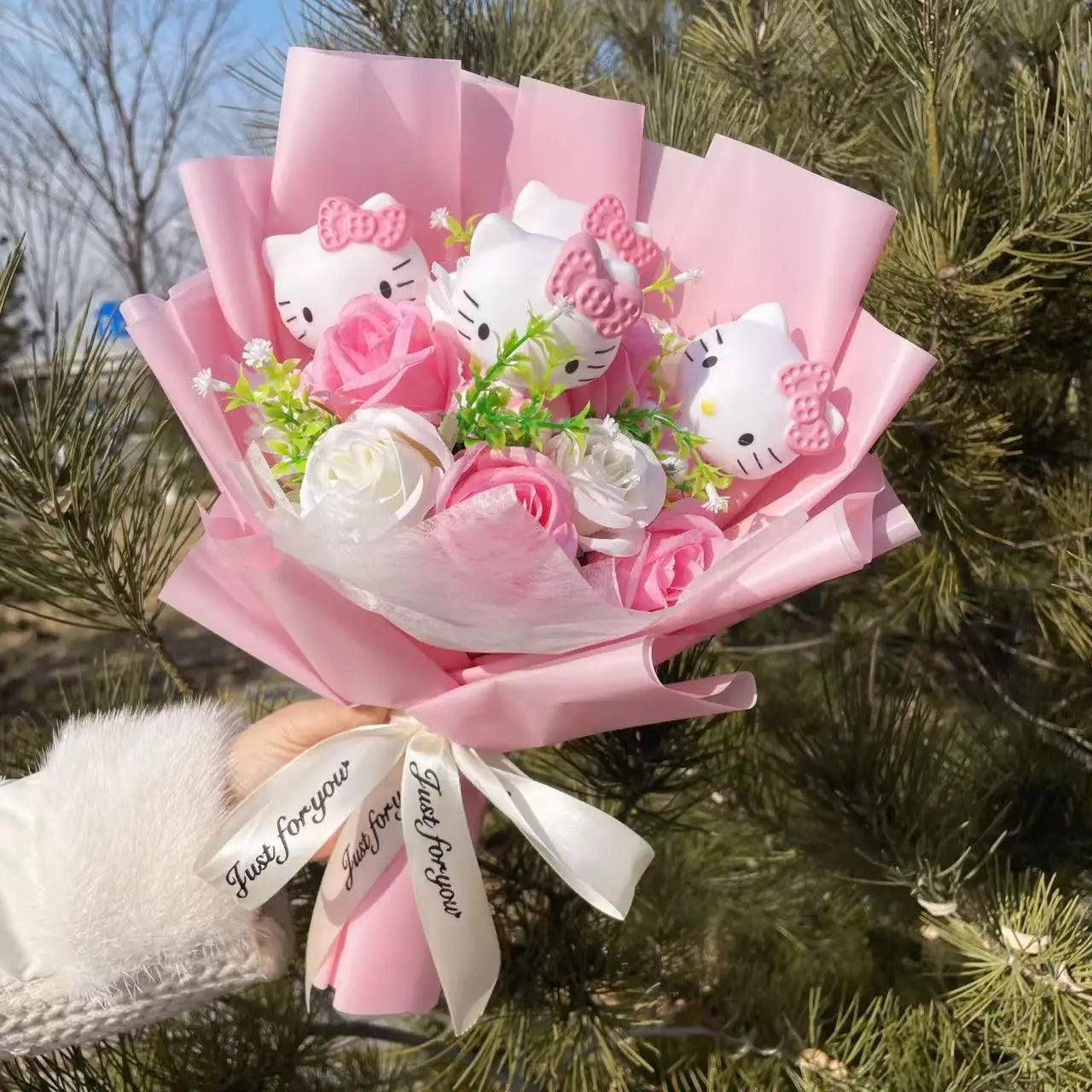 Kawaii Hello Kitty Bouquet #43-35cm