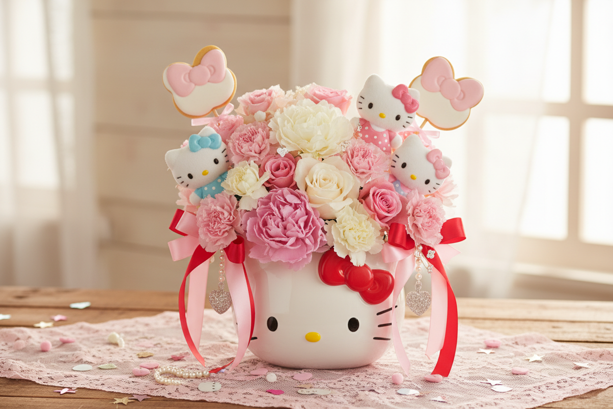 hello kitty bouquet