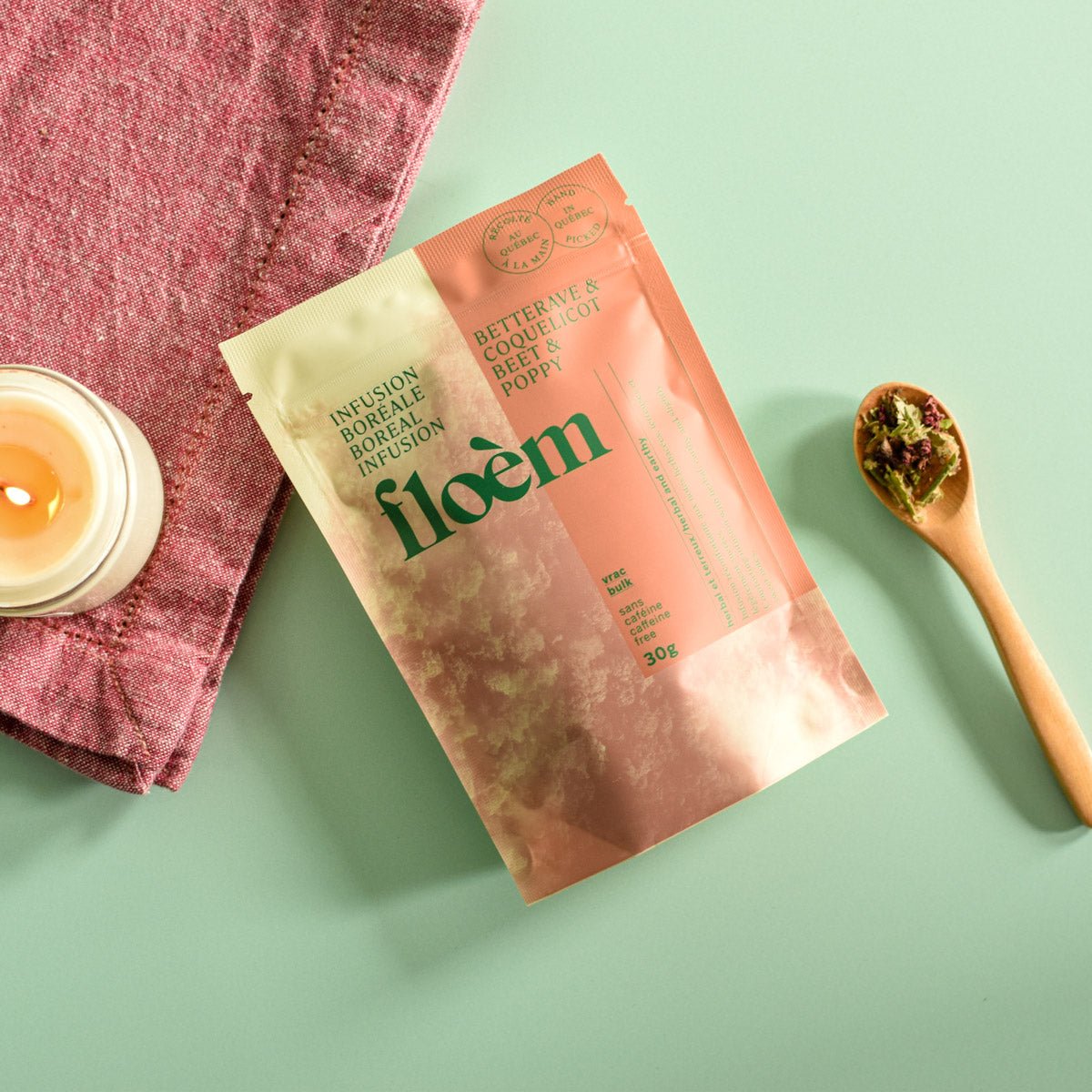 Tisane en vrac - Betterave & coquelicot