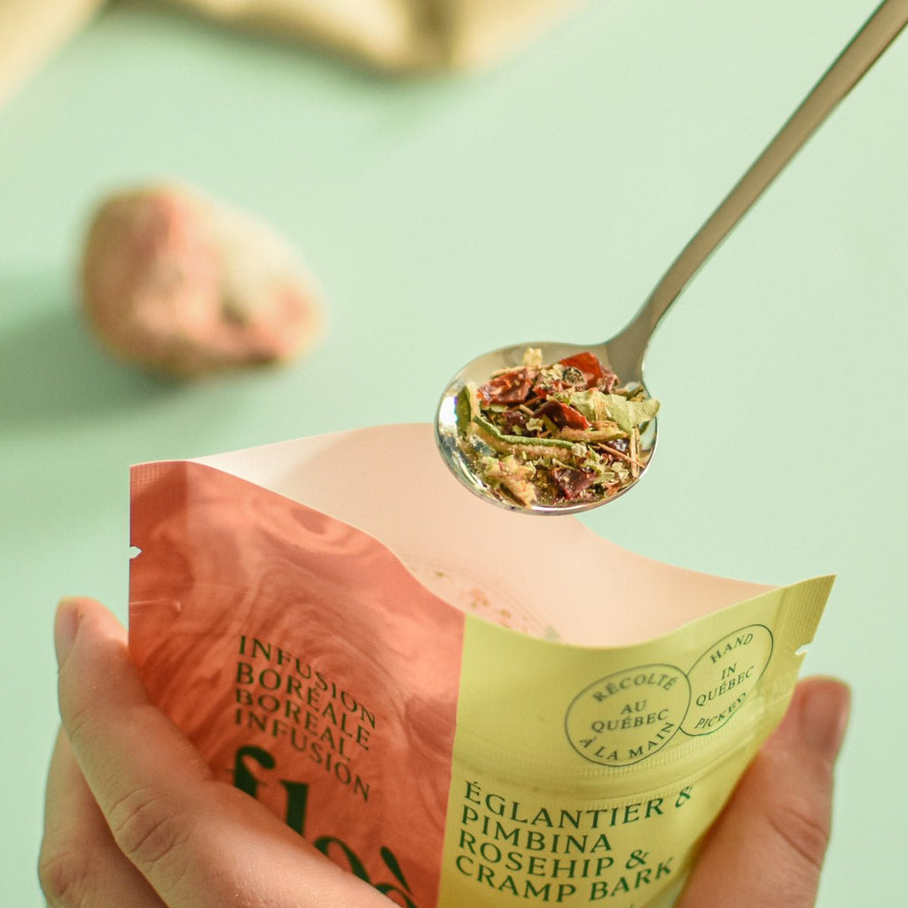 Tisane en vrac - Églantier & pimbina